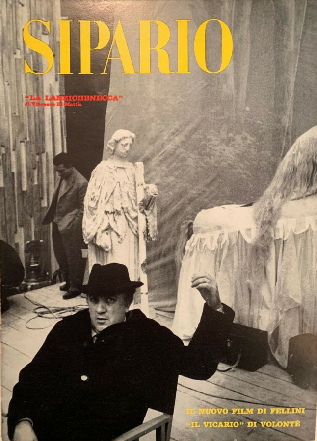 SIPARIO magazine side cover Issue 227  March 1965