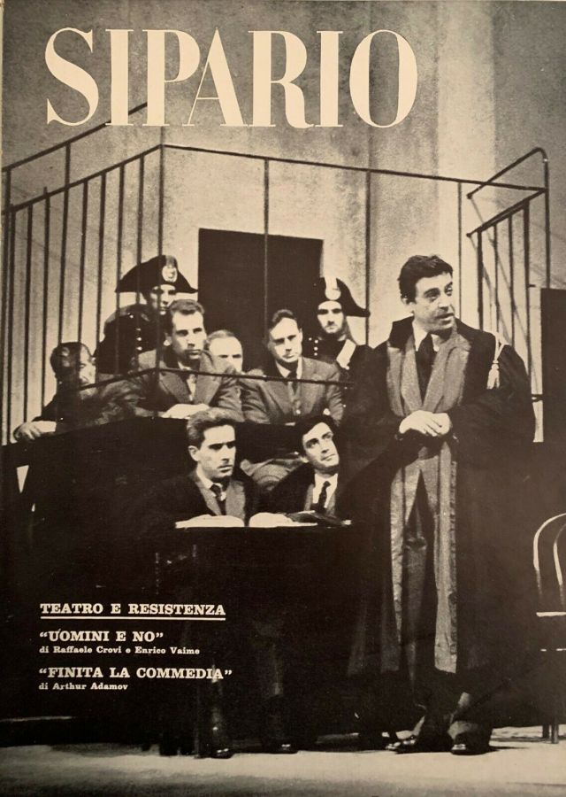 SIPARIO magazine side cover Issue 228  April 1965