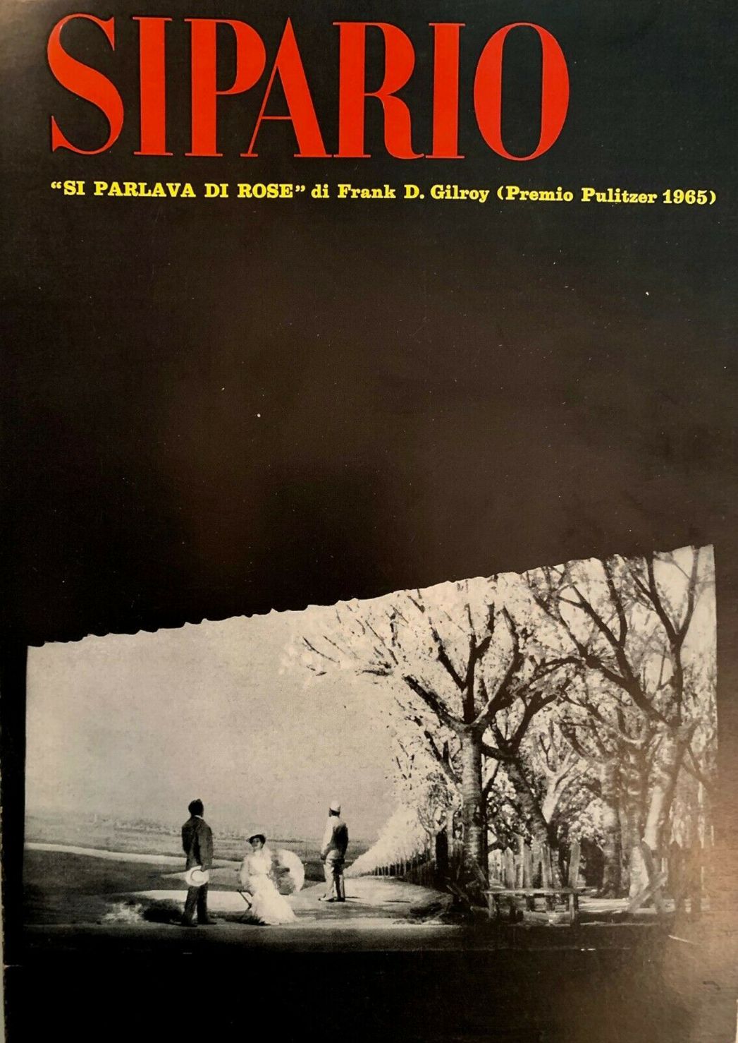 SIPARIO magazine side cover Issue 235  November 1965