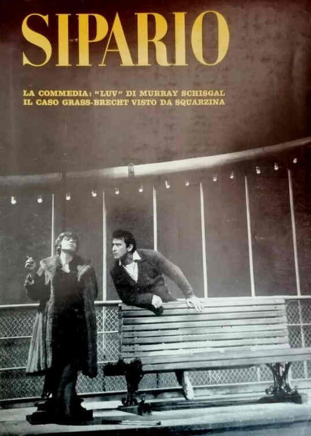 SIPARIO magazine side cover Issue 238  February 1966