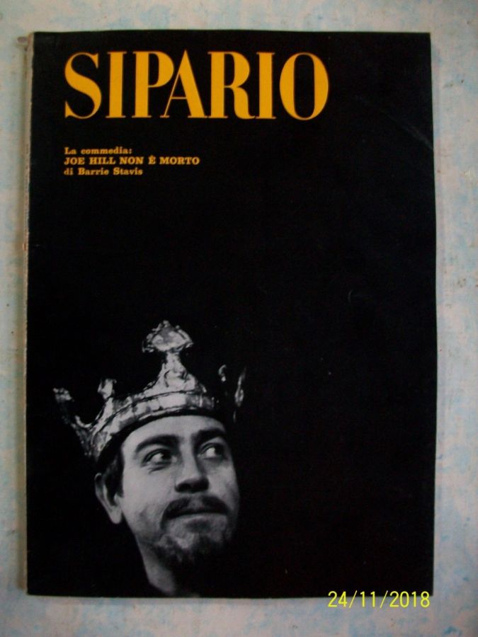 SIPARIO magazine side cover Issue 239  March 1966