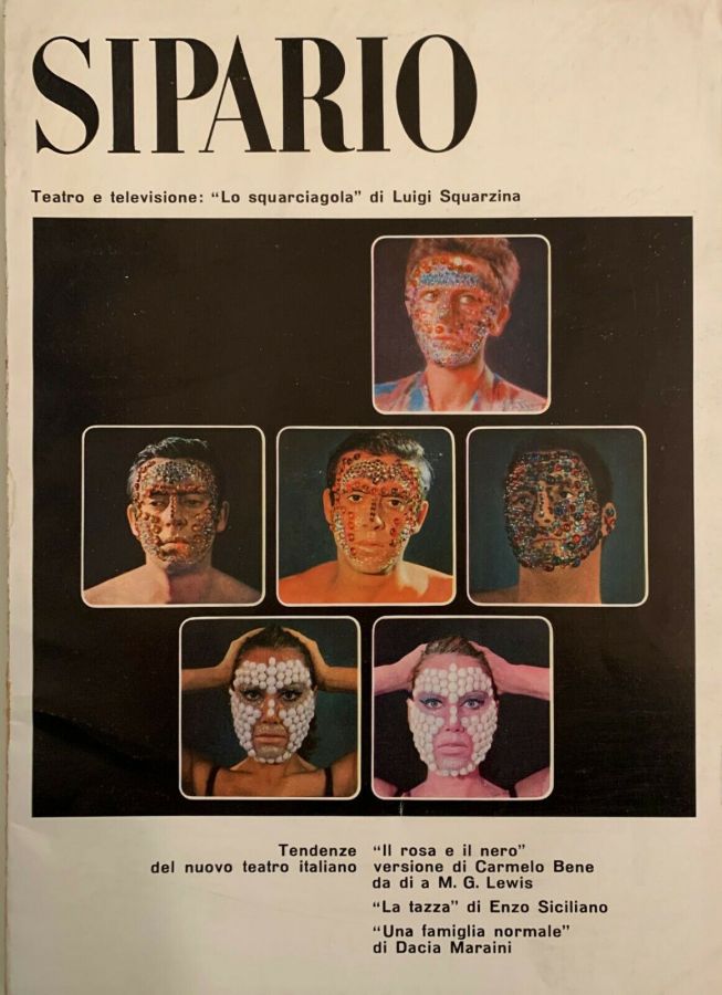 SIPARIO magazine side cover Issue 246  October 1966