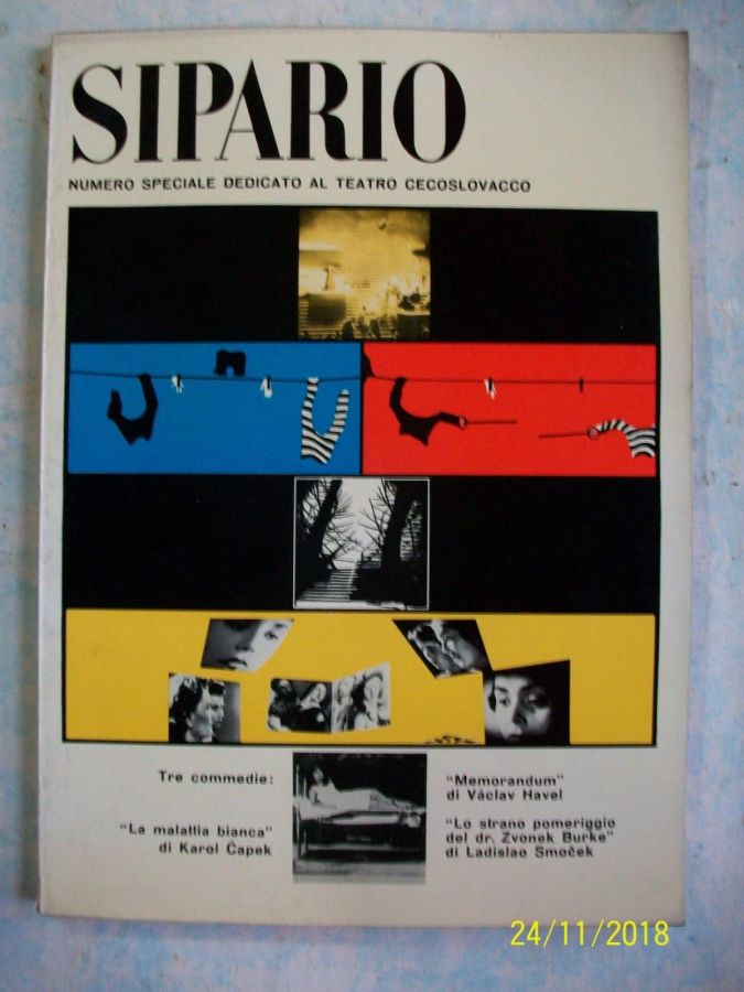 SIPARIO magazine side cover Issue 248  December 1966
