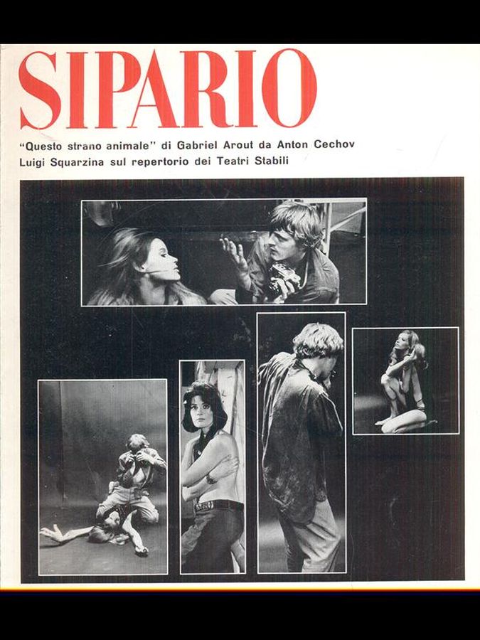 SIPARIO magazine side cover Issue 250  February 1967