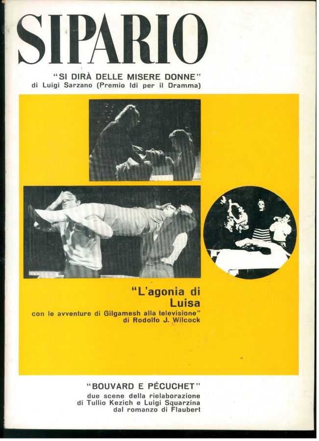 SIPARIO magazine side cover Issue 253  May 1967