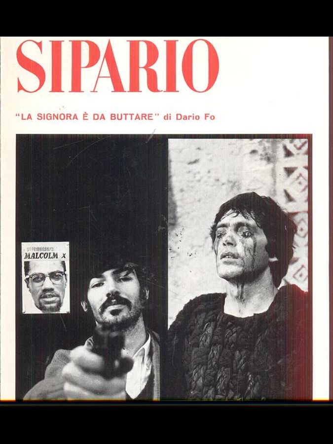 SIPARIO magazine side cover Issue 258  October 1967