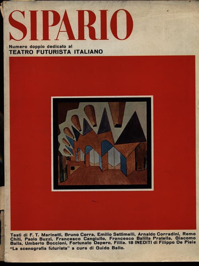 SIPARIO magazine side cover Issue 260  December 1967