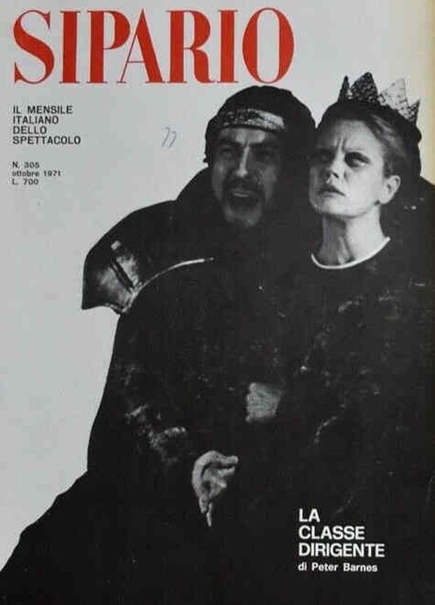 SIPARIO magazine side cover Issue 305  October 1971