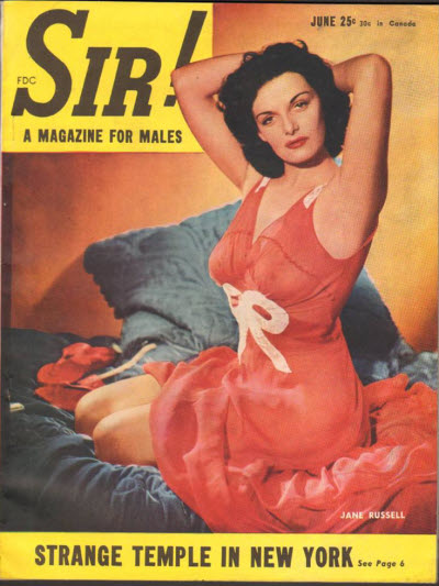 SIR! magazine side cover  June 1946