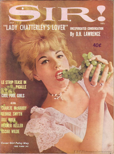 SIR! magazine side cover  July 1963