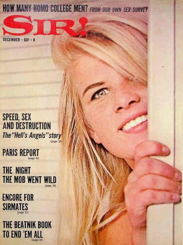SIR! magazine side cover  December 1965
