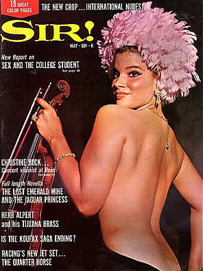 SIR! magazine side cover  May 1966