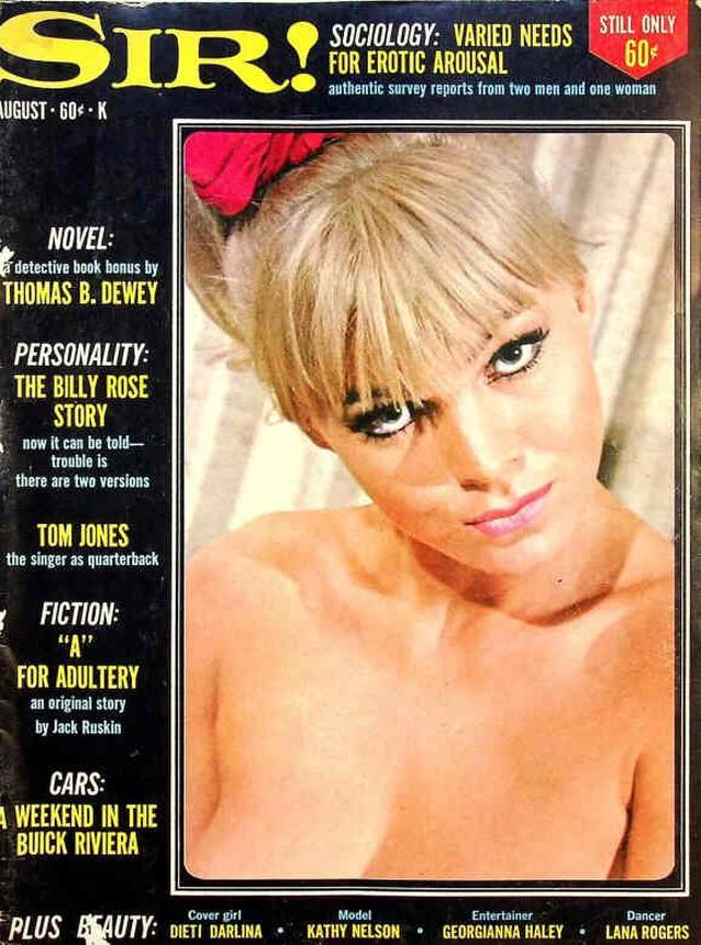 SIR! magazine side cover  August 1968