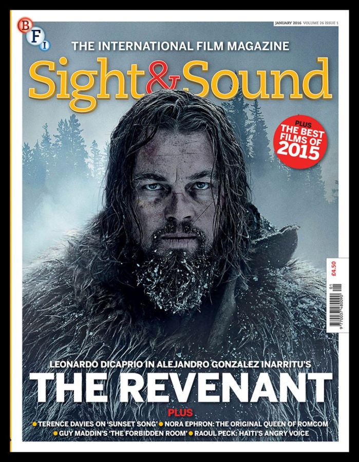 SIGHT AND SOUND magazine side cover January 2016
