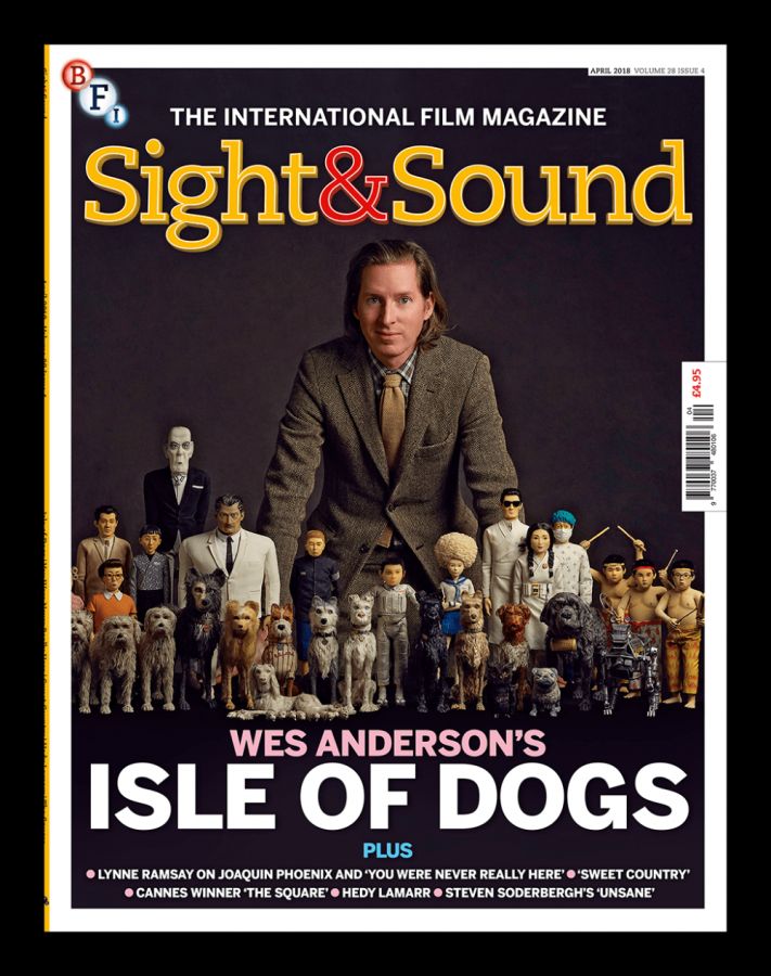 SIGHT AND SOUND magazine cover  April 2018