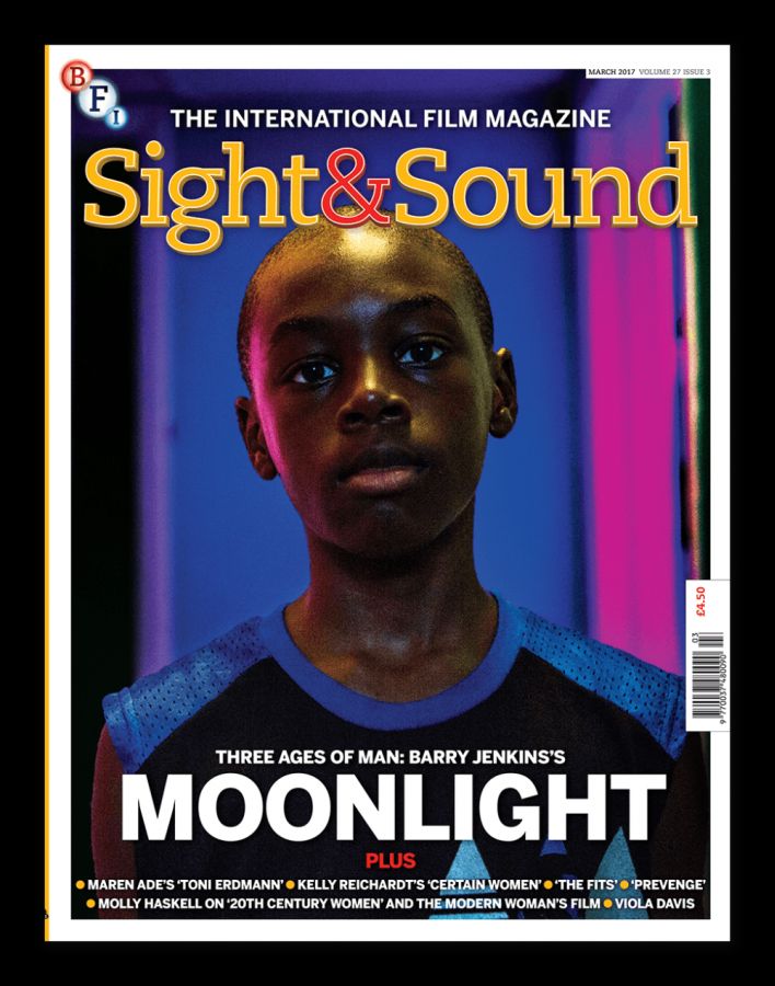 SIGHT AND SOUND magazine side cover March 2017