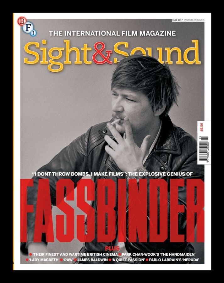SIGHT AND SOUND magazine side cover May 2017