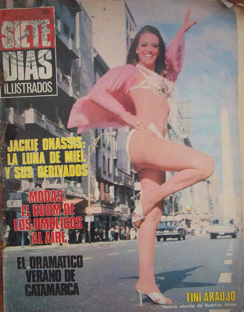 SIETE DIAS magazine side cover Issue 298 29 April 1973