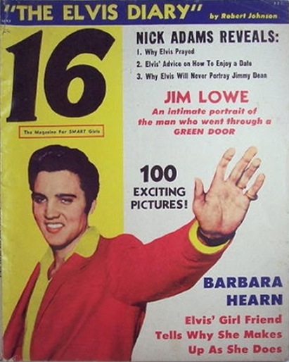 16 magazine side cover Issue 1 May 1957