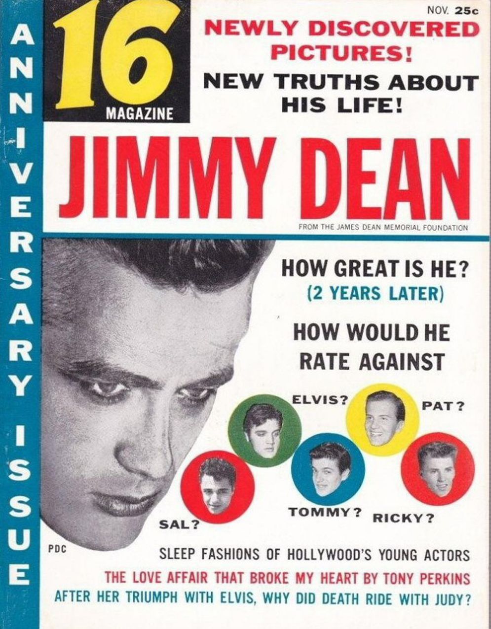 16 magazine side cover Issue 4  November 1957