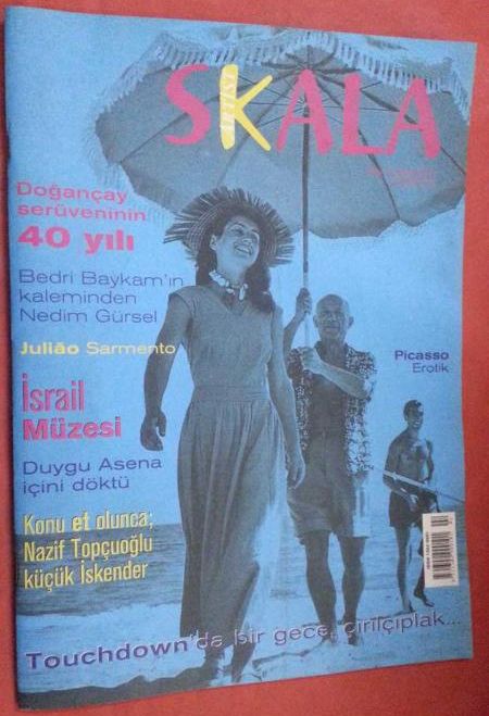 SKALA ARTIST magazine side cover Issue 2  May 2001