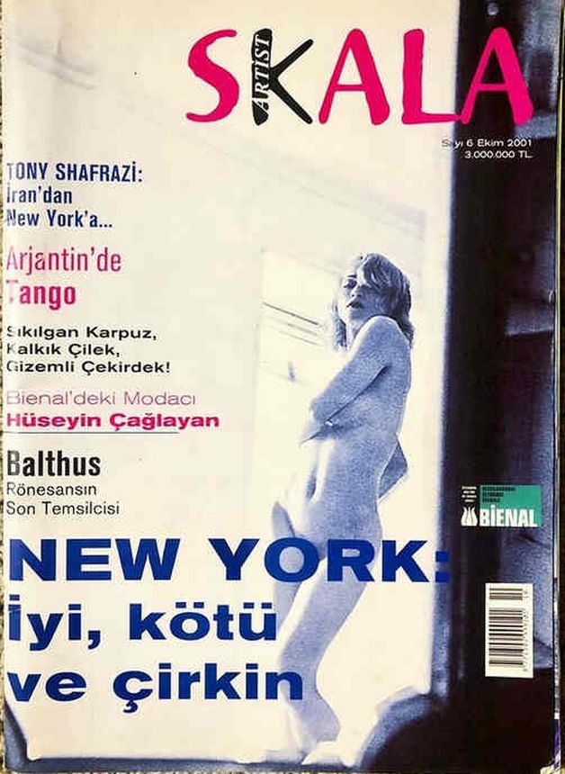 SKALA ARTIST magazine side cover Issue 6  October 2001