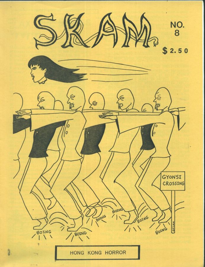 SKAM magazine side cover Issue 8  