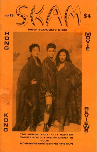 SKAM magazine side cover Issue 13 May 1993