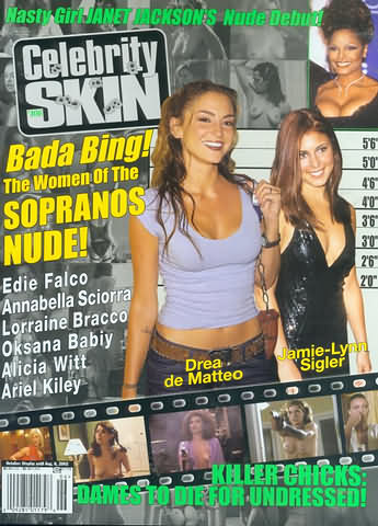 CELEBRITY SKIN magazine side cover Issue 106  2002