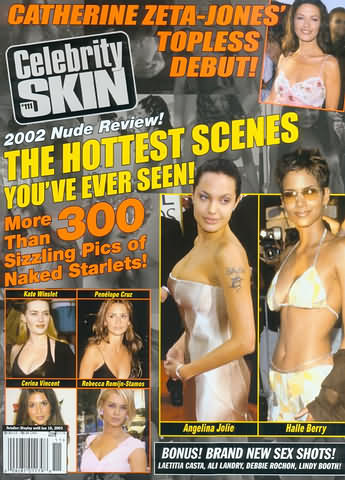 CELEBRITY SKIN magazine side cover Issue 111  2003