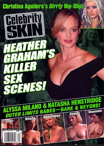 CELEBRITY SKIN magazine side cover Issue 112  2003