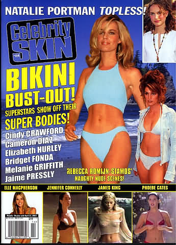 CELEBRITY SKIN magazine side cover Issue 114  2003