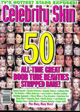 CELEBRITY SKIN magazine side cover Issue 62  1997