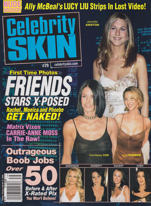 CELEBRITY SKIN magazine side cover Issue 79 August 1999