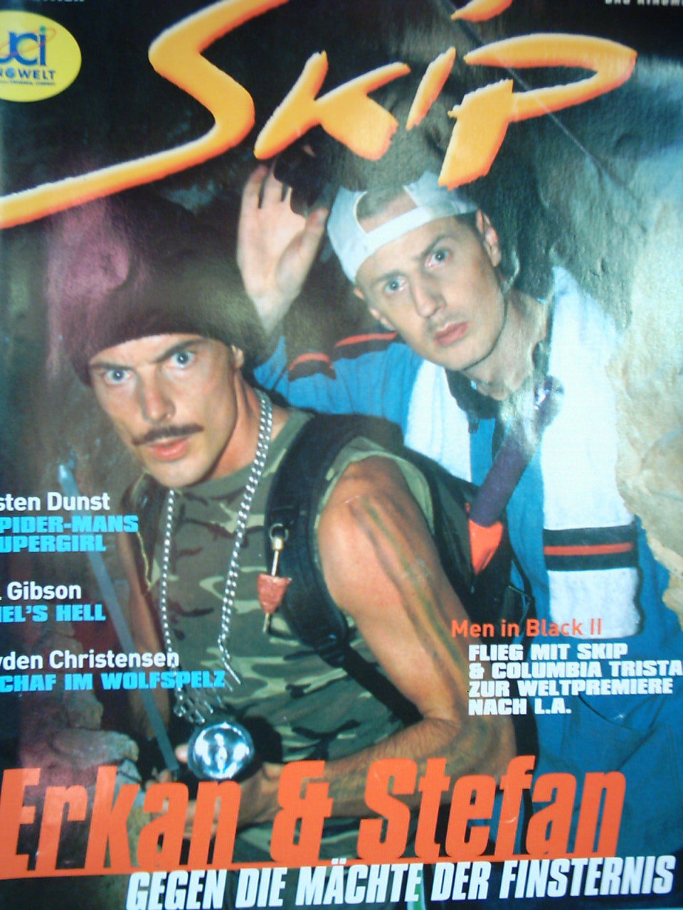 SKIP magazine side cover June 2002