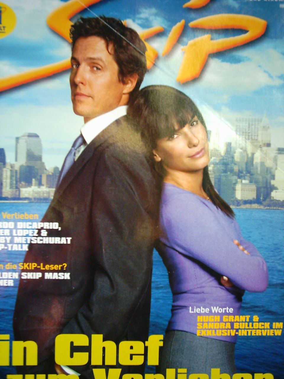 SKIP magazine side cover February 2003