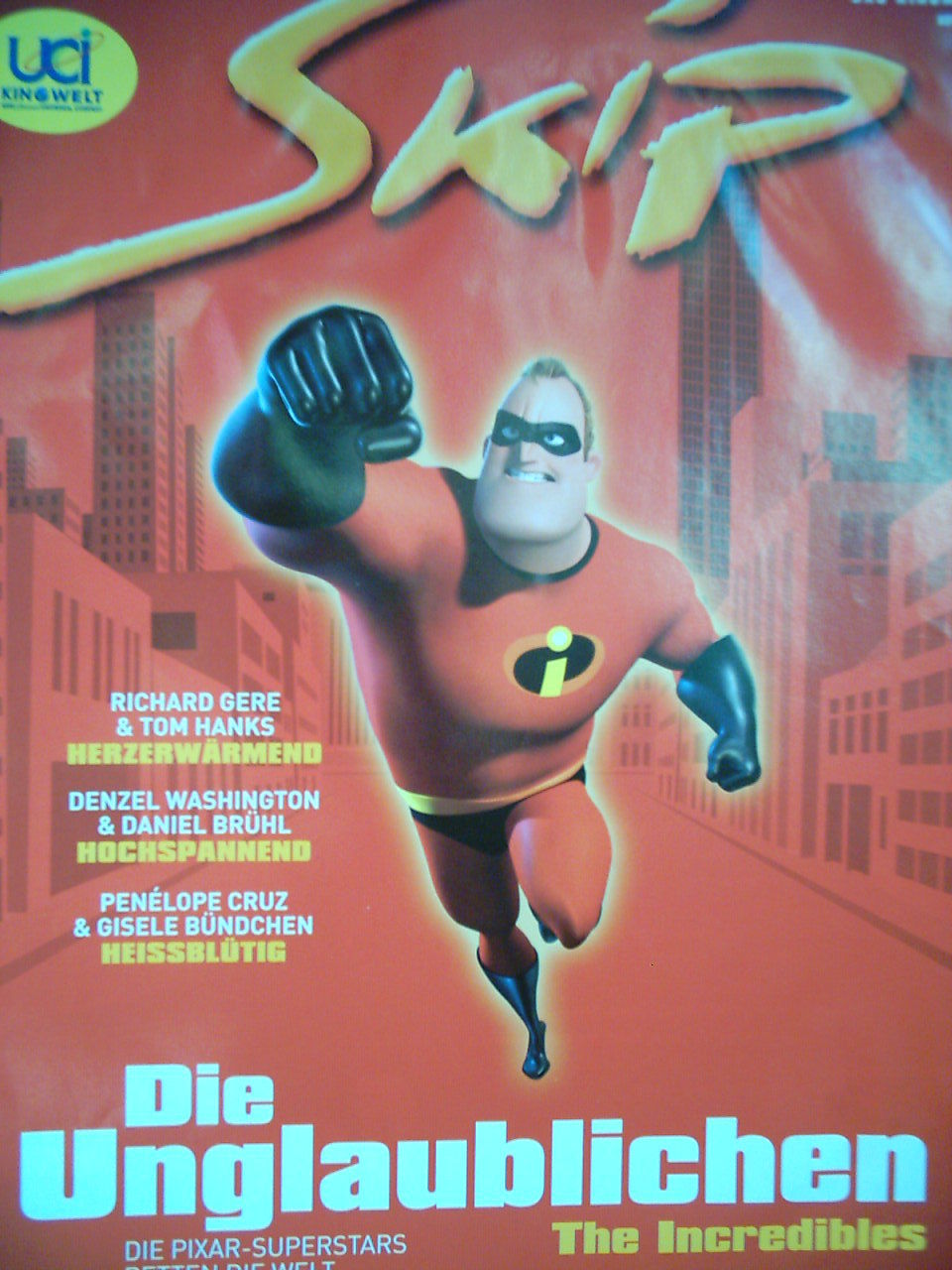 SKIP magazine side cover November 2004
