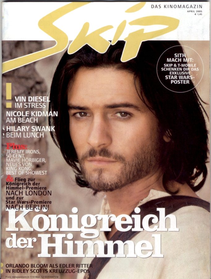 SKIP magazine side cover April 2005