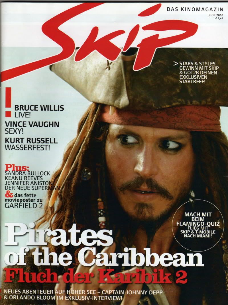 SKIP magazine side cover July 2006