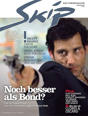 SKIP magazine side cover February 2009