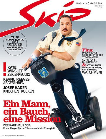 SKIP magazine side cover March 2009