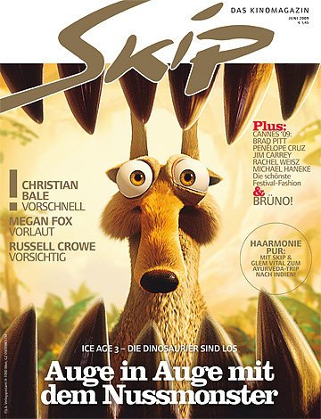SKIP magazine side cover June 2009