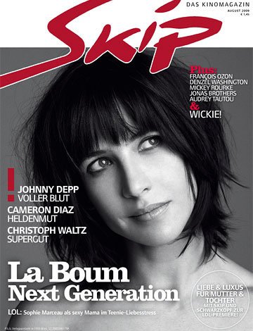 SKIP magazine side cover August 2009