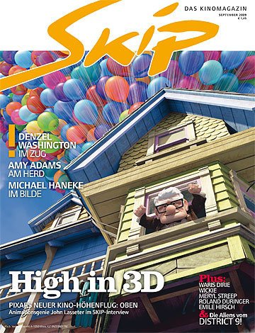 SKIP magazine side cover September 2009