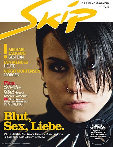 SKIP magazine side cover October 2009