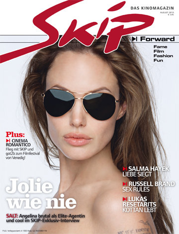 SKIP magazine side cover August 2010