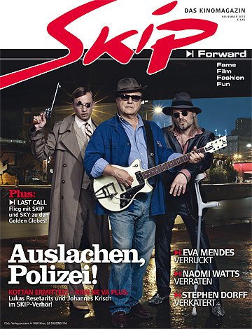 SKIP magazine side cover November 2010