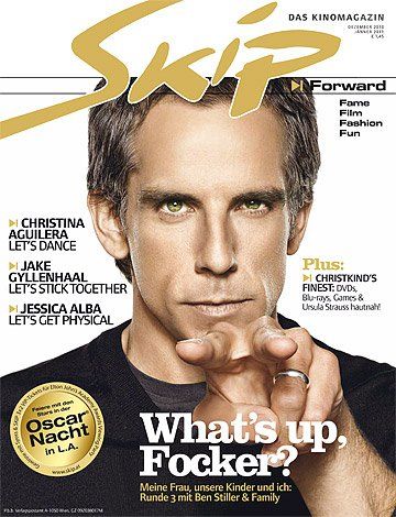 SKIP magazine side cover December 2010