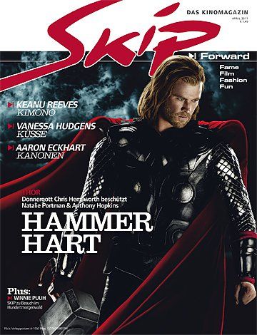 SKIP magazine side cover April 2011