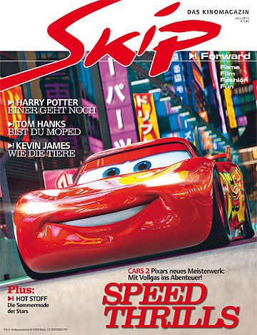 SKIP magazine side cover July 2011
